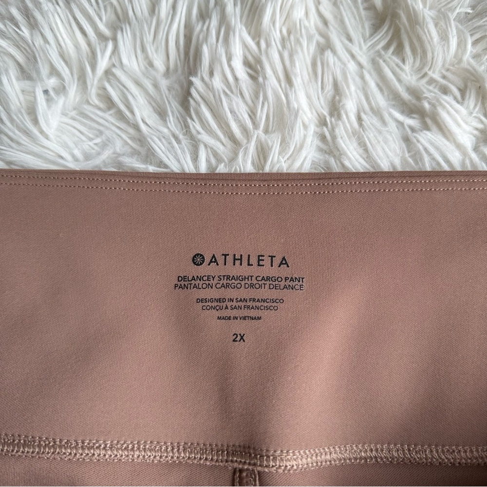 Athleta Delancey Straight Cargo Pant Brown Size 2X - Picture 4 of 12